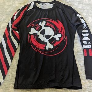 No Gi jujitsu workout top